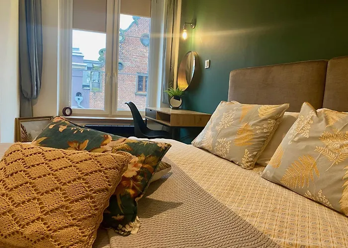 Apartament Zielony z parkingiem Stare Miasto Gdańsk
