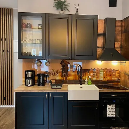 Apartament Zielony Lub Bursztynowy Z Parkingiem Stare Miasto Gdansk Exterior photo